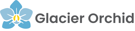 Glacier Orchid, official logo